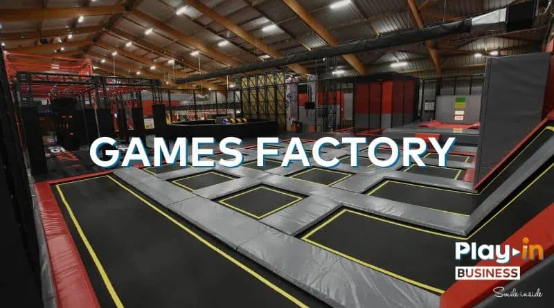 trampoline park réalise pour un client